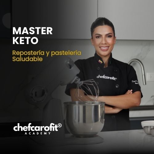 Master Keto - Curso de repostería y pastelería saludable